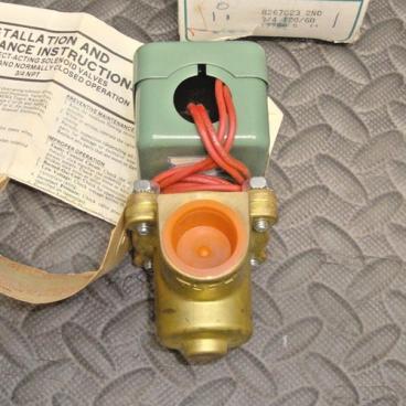 Asco Part# 8267G23 3/4 Inch N/O, 0/15# Steam Valve, Brass (OEM)