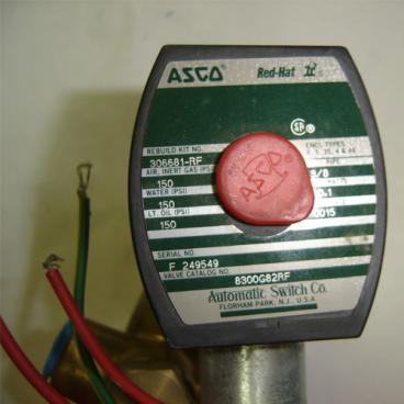 Asco Part# 8300G82RF 3/8 Inch 3-Way N/C 0-190# (OEM)