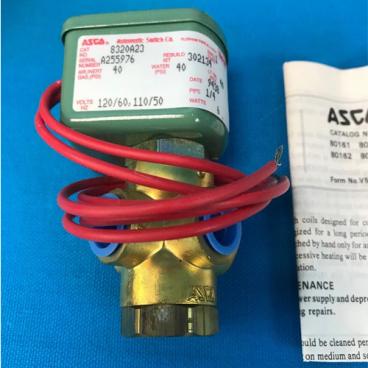 Asco Part# 8320A23 1/4 Inch N/C 3-Way 0/40# Solenoid Valve (OEM)