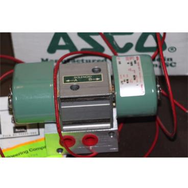 Asco Part# 8340A5 1/4 Inch Dual Solenoid Subase Mtd,150# (OEM)