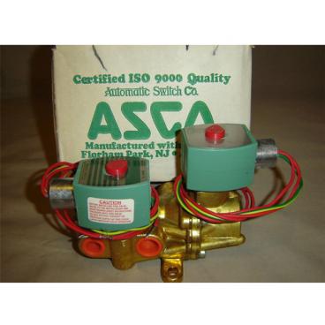 Asco Part# 8344G50 3/8 Inch 4-Way 10/300# Dual Solenoid Valve (OEM)