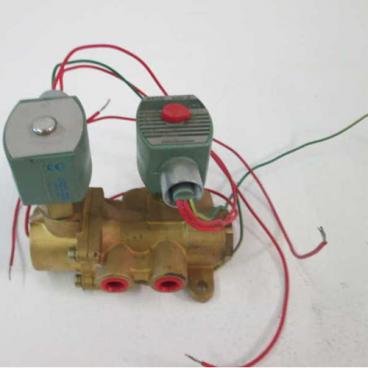 Asco Part# 8344G50MO 3/8 Inch 4-Way, 10-300# Dual Solenoid, Man Operation (OEM)