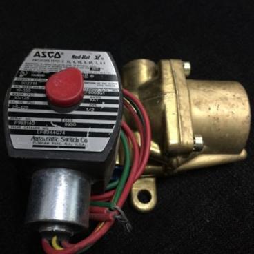 Asco Part# 8344G74-240V 1/2 Inch 4-Way 10/125# Water Oil,150# Air (OEM)