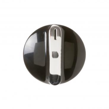 GE DDE8500SBMWH Control Knob (Black/Chrome) - Genuine OEM