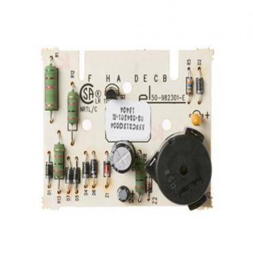 GE DPSQ495ET5WW Control Board w/Buzzer - Genuine OEM