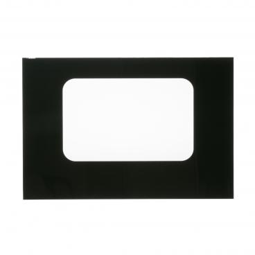 GE EER3000H01BB Door Glass (Black) Genuine OEM