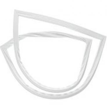 GE GTE17DTNBRCC Refrigerator Fresh Food Door Gasket - White - Genuine OEM