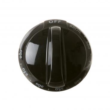 GE JAS02SN1SS Temperature Control Knob (Black - Genuine OEM