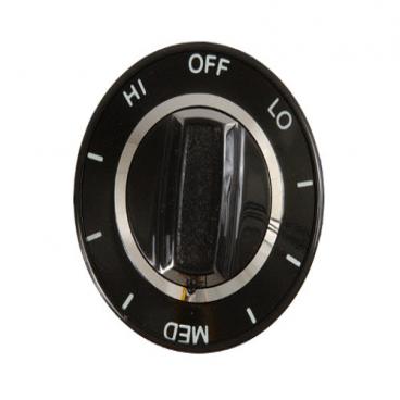 GE JAS02xM2 Infinite Control Knob (Black) - Genuine OEM