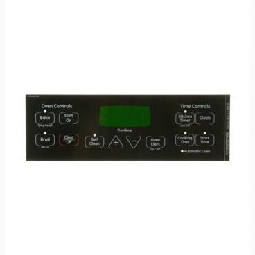 GE JB3000R2BB Oven Control Faceplate - Genuine OEM