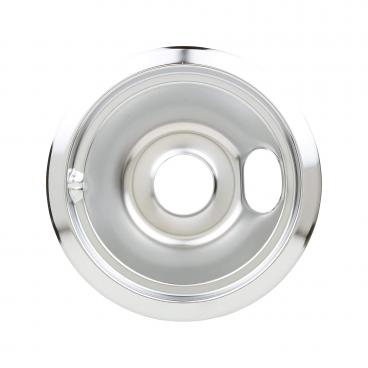 GE JBP19BY3 Burner Drip Bowl (8 in, Chrome) - Genuine OEM