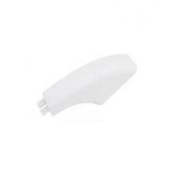 GE JGBP28WEH1WW Oven Door Handle Endcap -White - Genuine OEM