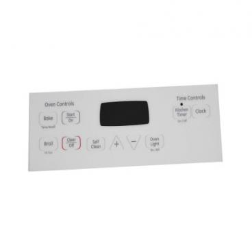 GE JGBP29DEM2BB Touchpad Control Panel (White) - Genuine OEM