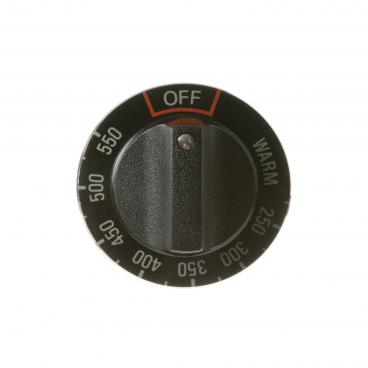 GE JGHC56GEJ4 Temperature Control Knob (Black) - Genuine OEM