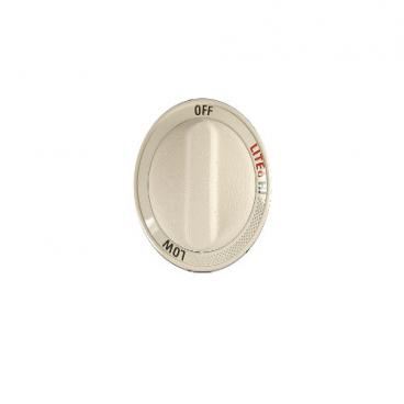 GE JGP336CEV1CC Temperature Control Knob (Bisque) - Genuine OEM