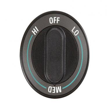 GE LEB131GR1WH Infinite Control Knob (Black) - Genuine OEM