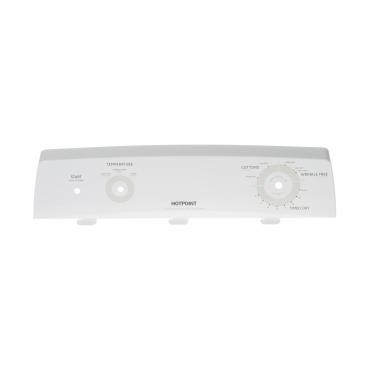 Hotpoint HTDX100EM6WW Backsplash Control Panel Assembly (White) - Genuine OEM