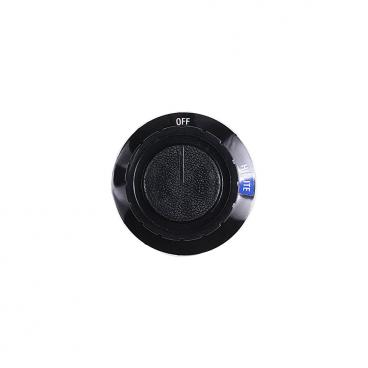 Hotpoint RGB528EJ1 Burner Control Knob (Black - Genuine OEM