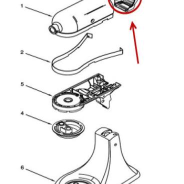 Whirlpool Part# 9709595 Cover (OEM)