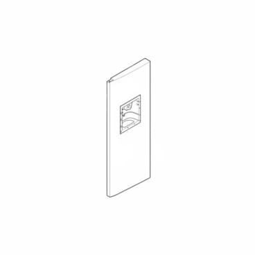 LG Part# ADC30170465 Semi Door Assembly - Genuine OEM