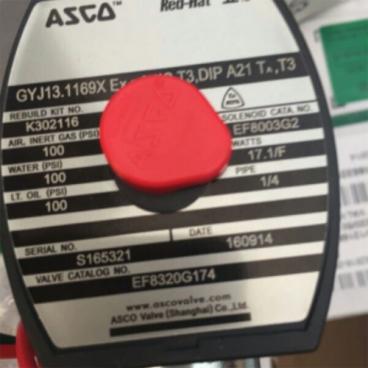 Asco Part# EF8316G24 1/2 Inch 3-Way Normally Closed 10/250# X-Proof (OEM)