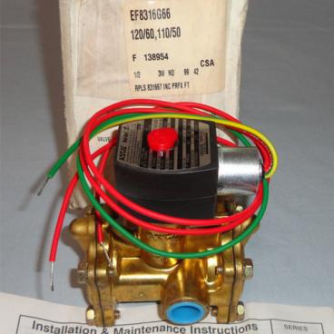 Asco Part# EF8316G66-120VDC 1/2 Inch N/O 3-Way X-Prof 10-125# (OEM)