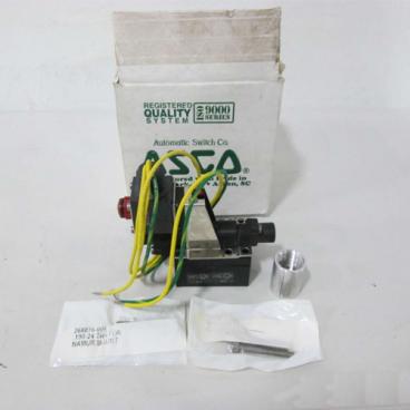 Asco Part# EF8401B202M-24V 1/4 Inch 3 Way N/C 20/150# Air (OEM)