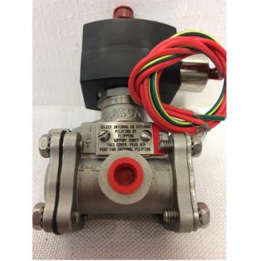 Asco Part# EV8003G300-24VDC X-Proof 3 Way N/C 24 Vdc Solenoid Valve (OEM)