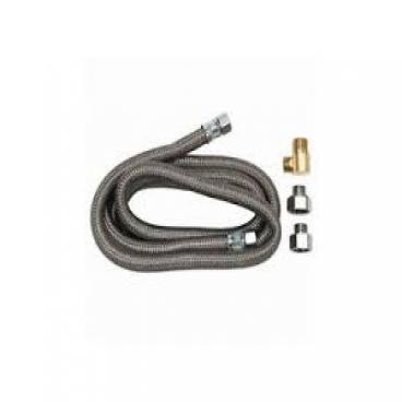 GE Part# PM28X319 Braided DW Connector Kit With Fitting (OEM) 6 Inch