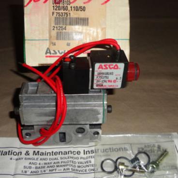 Asco Part# U8401B103 1/4 Inch 4W 20-150# Air 120V (OEM)