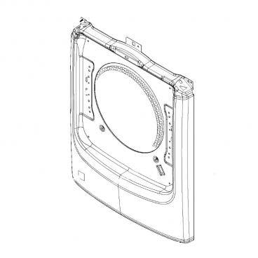 Whirlpool Part# W11490883 Front Panel - Genuine OEM