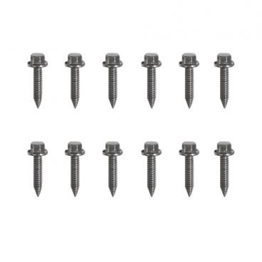 GE Part# WR1X1249D Screw (OEM) 12 Pack