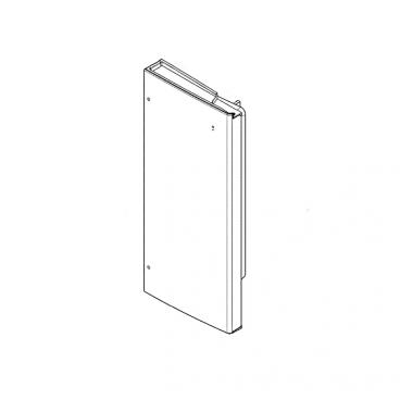 GE Part# WR78X32586 Right Stainless Door - Genuine OEM