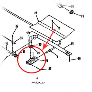 Whirlpool Part# 4336130 Broiler Burner (OEM)