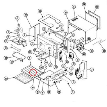 Whirlpool Part# 02410005K Wire Rack (OEM)