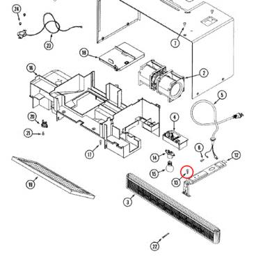 Whirlpool Part# 56001150 Screw (OEM)