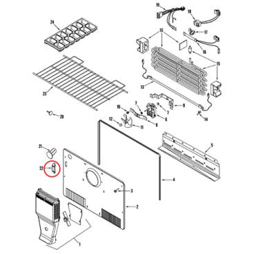 Whirlpool Part# 63001064 Cap (OEM)