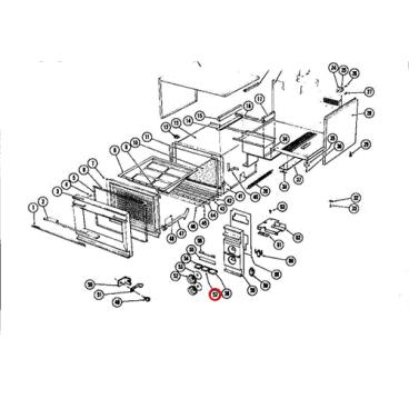 Whirlpool Part# B5631002 Stop Button (OEM)