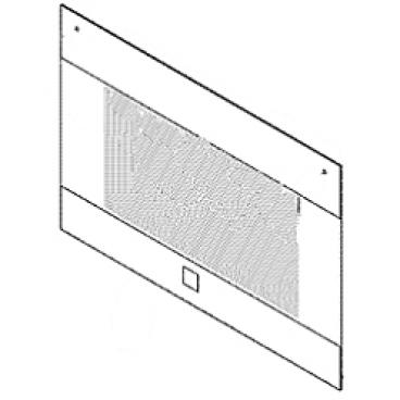 Frigidaire Part# 808950020 Door Assembly (OEM) Ss/Outer