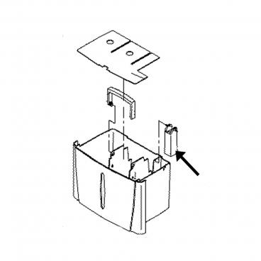 Frigidaire FDL60P11 Water Tank Float Genuine OEM