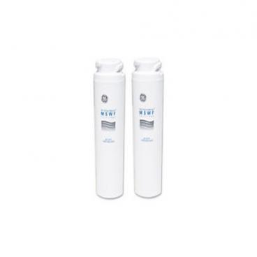 GE Part# MSWF2PK Denali Pure Water Filter (OEM) 2 Pack