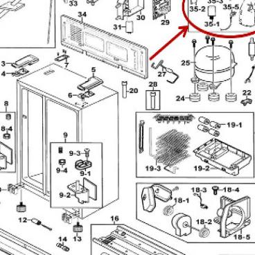 Samsung Part# DA97-05546H Case (OEM)