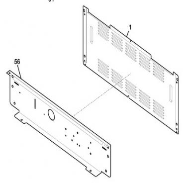 Frigidaire Part# 316557600 Shield (OEM)