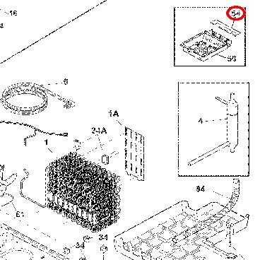 Frigidaire Part# 807854301 Support (OEM)