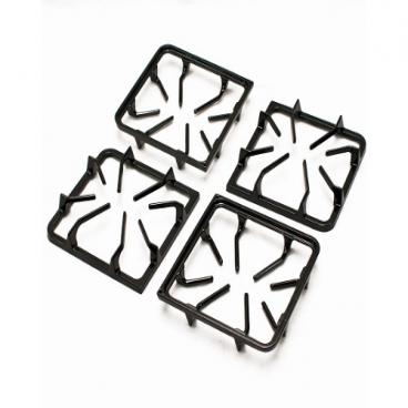 Frigidaire CPLCF489DC3 Burner Grate Set (4pc, Black) - Genuine OEM