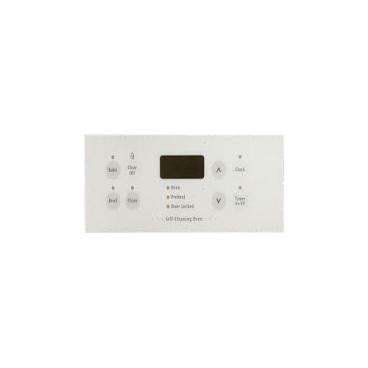 Frigidaire FEFB65ASA Oven Touchpad/Control Overlay (White) - Genuine OEM