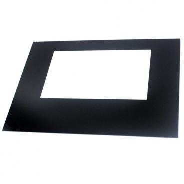 Frigidaire FFEF3016LBA Outer Oven Door Glass Panel (Black) - Genuine OEM