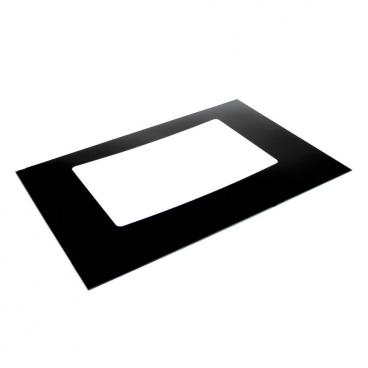 Frigidaire FGFB75DBE Glass Outer Oven Door Panel (Black, Approx. 19.25 X 29.5in) - Genuine OEM