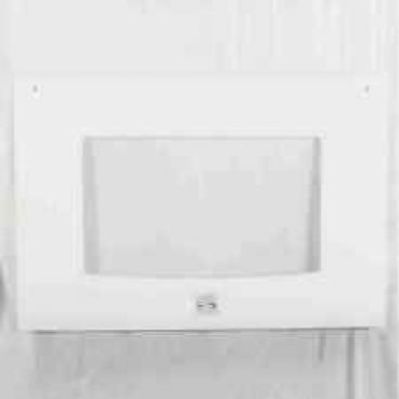 Frigidaire FLF345HSA Outer Oven Door Glass -White - Genuine OEM