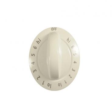 Frigidaire GLED388ASD Burner-Control Knob -White - Genuine OEM